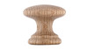 BP02038250 Eclectic Wood Knob - 0203 | Kunal Kitchens
