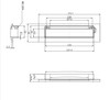 BP310075172195 Modern Recessed Metal Pull - 3100 | Kunal Kitchens