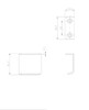 BP3966090 Modern Metal Edge Pull - 3966 | Kunal Kitchens