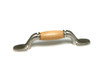 BP412195151 Traditional Wood and Metal Pull - 4121 | Kunal Kitchens