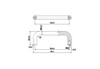 BP228803140 Modern Metal Pull - 2288 | Kunal Kitchens