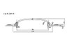BP288996142 Traditional Metal Pull - 2889 | Kunal Kitchens