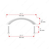 BP809096145 Modern Plastic Pull - 8090