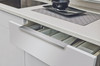 BP57606170 Modern Stainless Steel Edge Pull - 576 | Kunal Kitchens