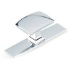 BP224543140 Transitional Metal Wardrobe Knob and Backplate - 2245 | Kunal Kitchens