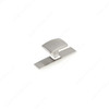 BP224543195 Transitional Metal Wardrobe Knob and Backplate - 2245 | Kunal Kitchens