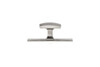 BP224543195 Transitional Metal Wardrobe Knob and Backplate - 2245 | Kunal Kitchens
