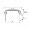 BP80576195 Modern Metal Pull - 805