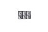 BP6244333319590 Eclectic Wood and Metal Knob - 6244 | Kunal Kitchens