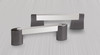 BP8728256195 Modern Metal Pull - 8728 | Kunal Kitchens