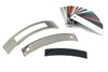 BP8877128195 Modern Metal Pull - 8877 | Kunal Kitchens