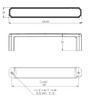 BP770128143 Transitional Metal Pull - 770 | Kunal Kitchens