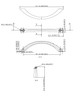 BP3511130 Modern Metal Pull - 3511 | Kunal Kitchens