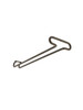 3150-16ORB 16" Stemware Holder Oil Rubbed Bronze For Wall Org-Steel-Oil Rubbed Bronze | Kunal Kitchens