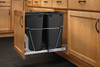 5WB-DMKIT Wire Basket Door Mount Kit - Industrial For Waste Container-Metal-Silver | Kunal Kitchens