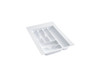 CT-2W-52 Cutlery Tray White Ind Pack For Drawer Org-Plastic-White | Kunal Kitchens