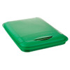 RV-50-LID-G-1 50 Qt Waste Container Lid - Green 1 Pc With Recycle Logo For Waste Container-Plastic-Green | Kunal Kitchens