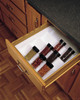 ST-2GW-52 Glossy Spice Tray-Glossy White-Polymer | Kunal Kitchens
