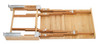 4TT-2133-1 Tambour Table 21" W X 33" L For Drawer Org-Wood-Light Brown | Kunal Kitchens