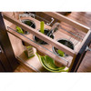 448UT-BCSC-8C 8" Utensil Organizer W/Soft Close For Base Organizer-Wood-Light Brown | Kunal Kitchens