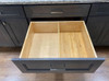 OSI13 Wood Open Side Insert (Fits Deep Drawers - Trim To Fit) - 13" W X 19-5/8" D X 6" H - Bamboo | Kunal Kitchens