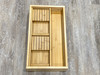 DOKIT-Florence Florence Drawer Organizer Kit - 10" W X 19-5/8" D X 2-7/16" H - Bamboo | Kunal Kitchens