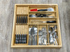 DOKIT-Campania Campania Drawer Organizer Kit - 25-1/8" W X 19-5/8" D X 2-7/16" H - Bamboo | Kunal Kitchens