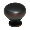 BP4923BORB Traditional Brass Knob - 4923 | Kunal Kitchens