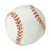 BP934900 Eclectic Resin Baseball Knob - 9349 | Kunal Kitchens