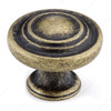 10734BB Metal Knob 34Mm Burnished Brass | Kunal Kitchens