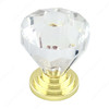 BP1008913011 Eclectic Acrylic and Metal Knob - 10089 | Kunal Kitchens