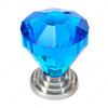 BP10089195750 Eclectic Acrylic and Metal Knob - 10089 | Kunal Kitchens