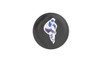BP366950900 Eclectic Plastic Knob- 3669 | Kunal Kitchens