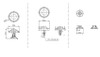 BP757BORB Traditional Metal Knob - 757B | Kunal Kitchens