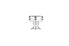 BP872535140 Modern Metal Knob - 8725 | Kunal Kitchens