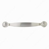 288996195 Metal Pull 96Mm Brushed Nickel | Kunal Kitchens