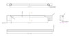 BP8160192160 Modern Metal Pull - 8160 | Kunal Kitchens