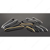 BP9256160140 Modern Metal Pull - 9256 | Kunal Kitchens