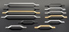 BP7265128160 Modern Metal Pull - 7265 | Kunal Kitchens