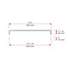 BP873320195 Modern Metal Pull - 873 | Kunal Kitchens