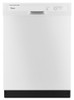 WDF330PAHW - Better 2A WHIRLPOOL - 24" DISHWASHER - BUILT IN - WITH CONTROL PANEL - WHITE | Kunal Kitchens