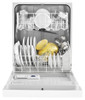 WDF330PAHW - Better 2A WHIRLPOOL - 24" DISHWASHER - BUILT IN - WITH CONTROL PANEL - WHITE | Kunal Kitchens