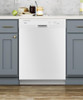 WDF330PAHW - Better 2A WHIRLPOOL - 24" DISHWASHER - BUILT IN - WITH CONTROL PANEL - WHITE | Kunal Kitchens