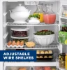 GTE17DTNRWW - Good 3B GE - 28" WIDE -  TOP FREEZER  REFRIGE - 16.6 CU FT  - WIRE SHELVES - WHITE