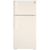 GTE17DTNRWW - Good 3B GE - 28" WIDE -  TOP FREEZER  REFRIGE - 16.6 CU FT  - WIRE SHELVES - WHITE