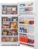 FFTR1821TW - 2A FRIGIDAIRE - 30" WIDE - 18 CU FT TOP FREEZER REFRIGE- E STAR - GLASS SHELVES - WHITE | Kunal Kitchens