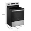 WFE515S0JS - Better 2A 5.3 Cu Ft. Whirlpool Electric Range with Frozen Back Technology | Kunal Kitchens