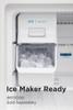 FFHT1621TS - Good 1A FRIGIDAIRE - 28" WIDE TOP FREEZER REFRIGE - 16 CU FT  - E STAR - GLASS SHELVES - STAINLESS STEEL