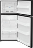FFHT1835VB - 2A-Refrigerators Black-FRIGIDAIRE - 30" WIDE - 18.3 CU FT TOP FREEZER REFRIGE - RECESSED HANDLE - BLACK | Kunal Kitchens
