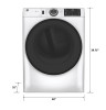 GFD55ESSNWW - 7.8 Cu Ft HE Sensor Dryer